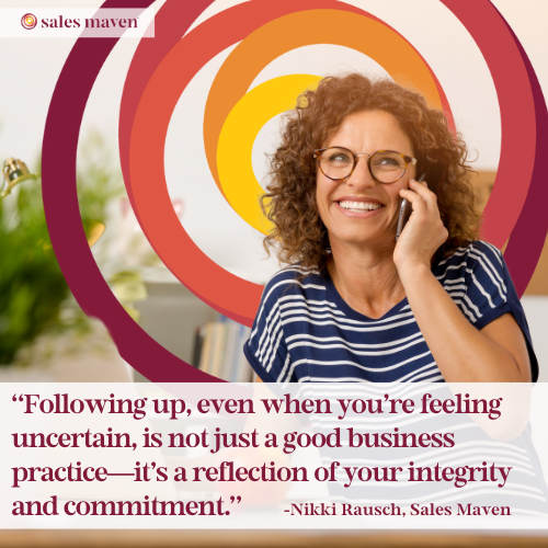 follow up with, sales strategies, business strategies, business help, sales help, sales coach, sales coach for women